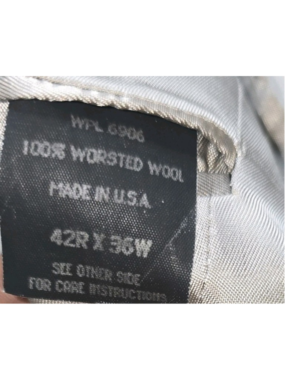 Gordon Thomas Collectibles Blazer Mens 42R Gray Worsted Wool Sport Coat USA - Picture 3 of 12